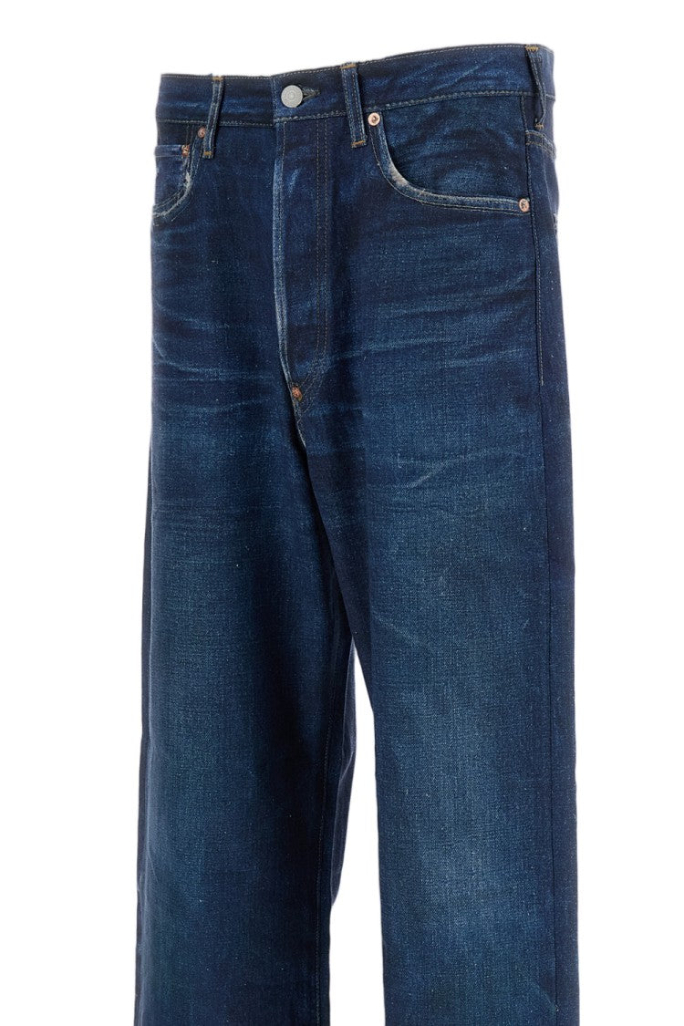 Junya Watanabe Denim Printed Trousers
