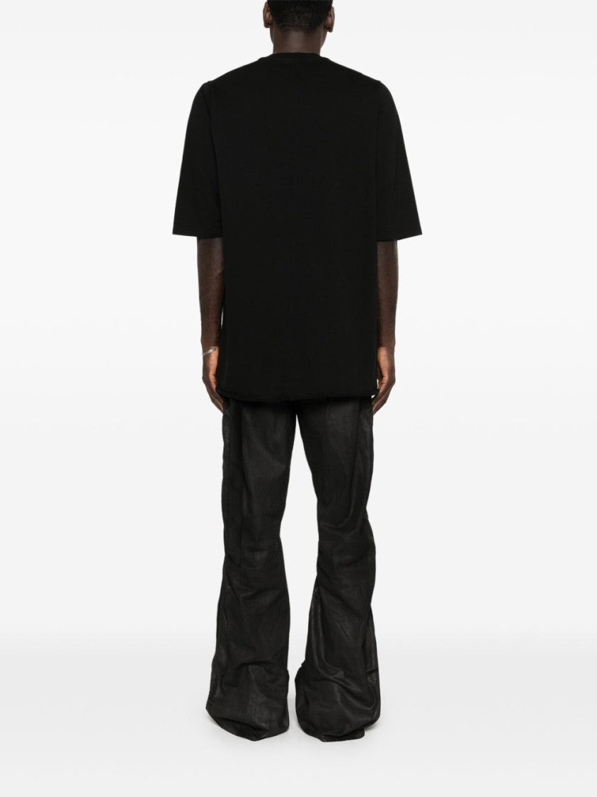 Drkshdw Crew Neck T-Shirt With Minimalist Star Print
