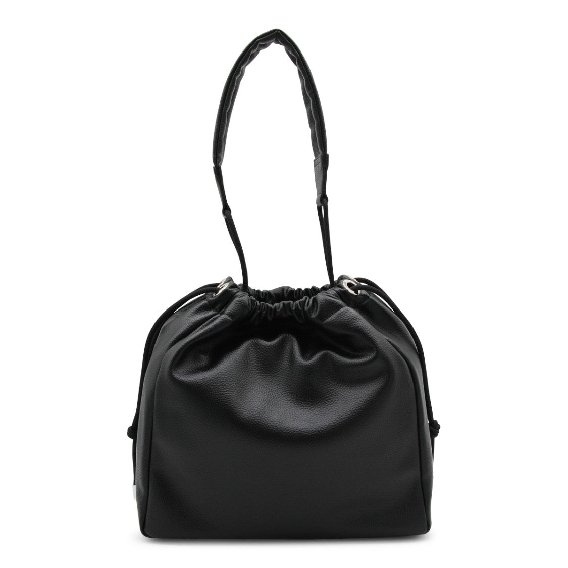 Vivienne Westwood Black Lace-Fastening Satchel
