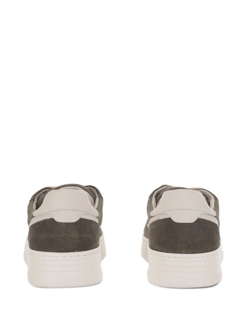 Hogan Lace-Up Suede Sneakers With Memory Foam Insole