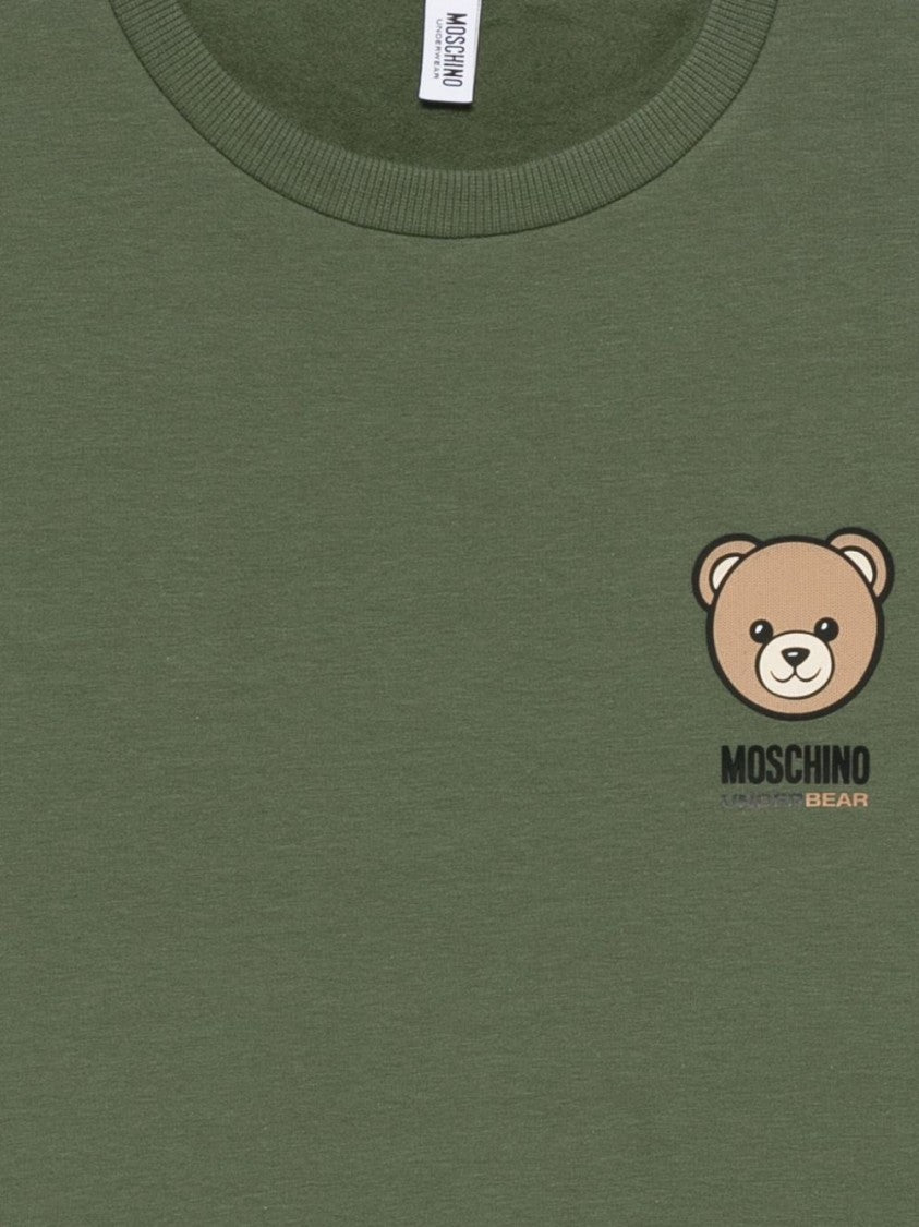 Moschino Signature Teddy Bear Motif Knitwear Sweatshirt