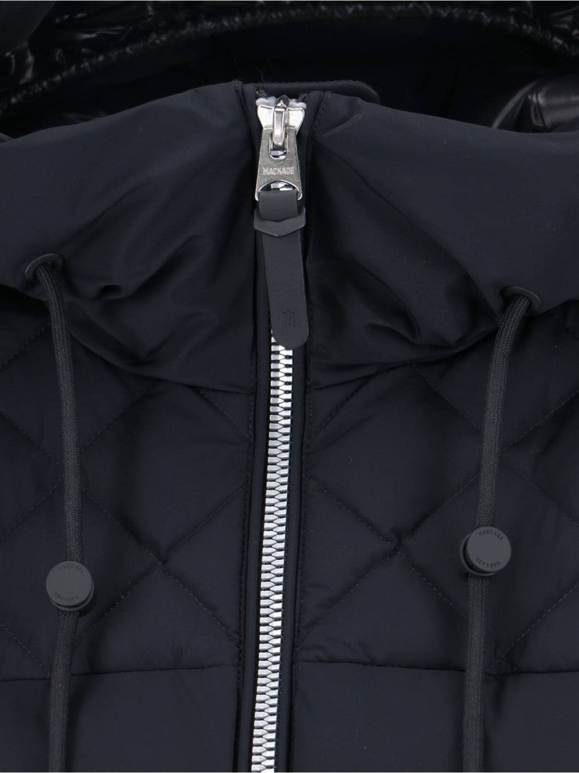 Mackage Adjustable Hood Quilted Down Jacket