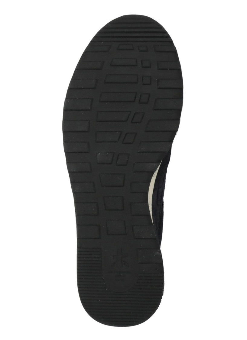 Premiata Blue Nous 8289 Perforated Sneakers