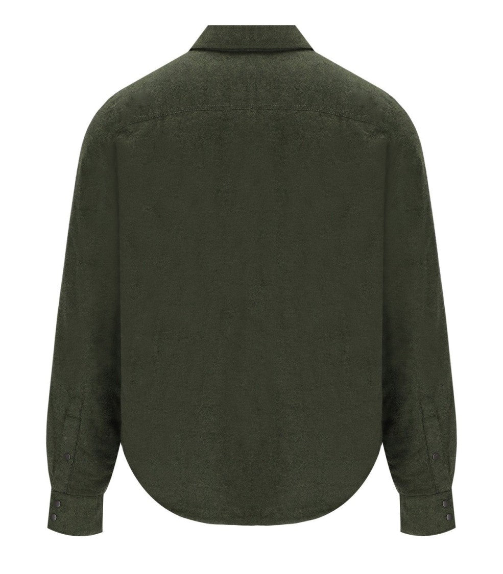 B-D Baggies Baltimora Blue And Green Reversible Overshirt