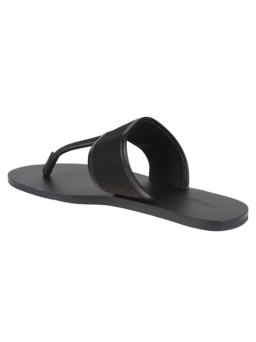 Manebi Thong Leather Sandlas