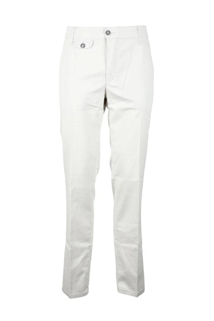 Club Of Comfort Chino Trousers With Classic Waistband And Refined Detailing