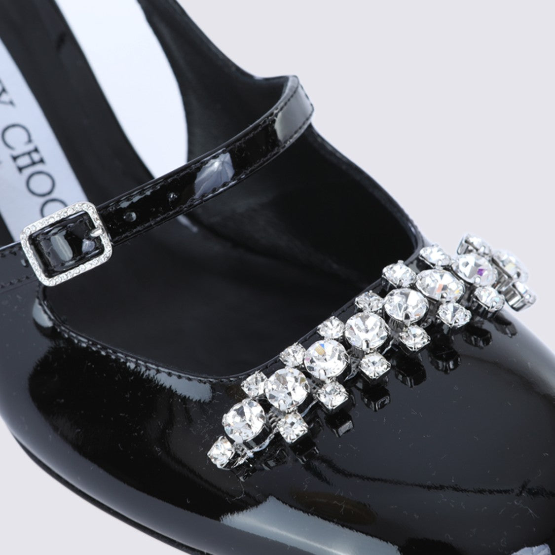 Jimmy Choo Black Leather Belinda Pumps
