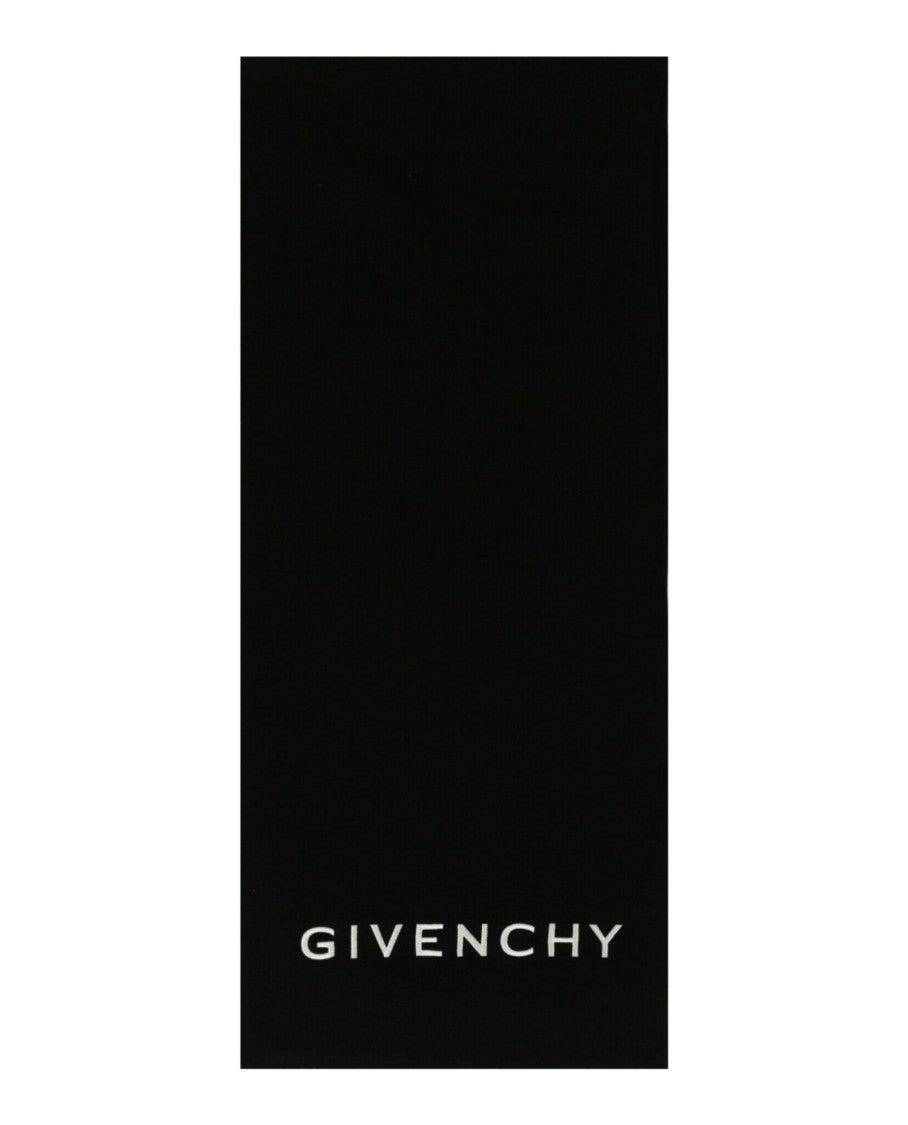 Givenchy Embroidered Logo Scarf