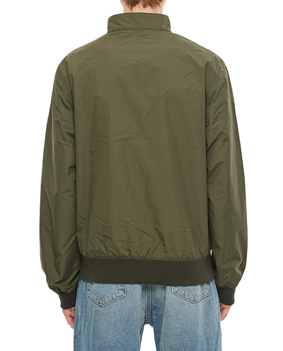 Barbour Green Royston Casual Zip-Up Jacket