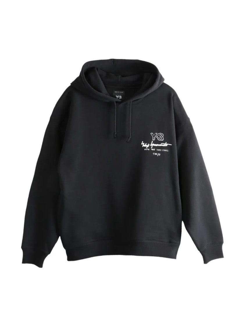 Y-3 Merch Graphic Logo Hoodie