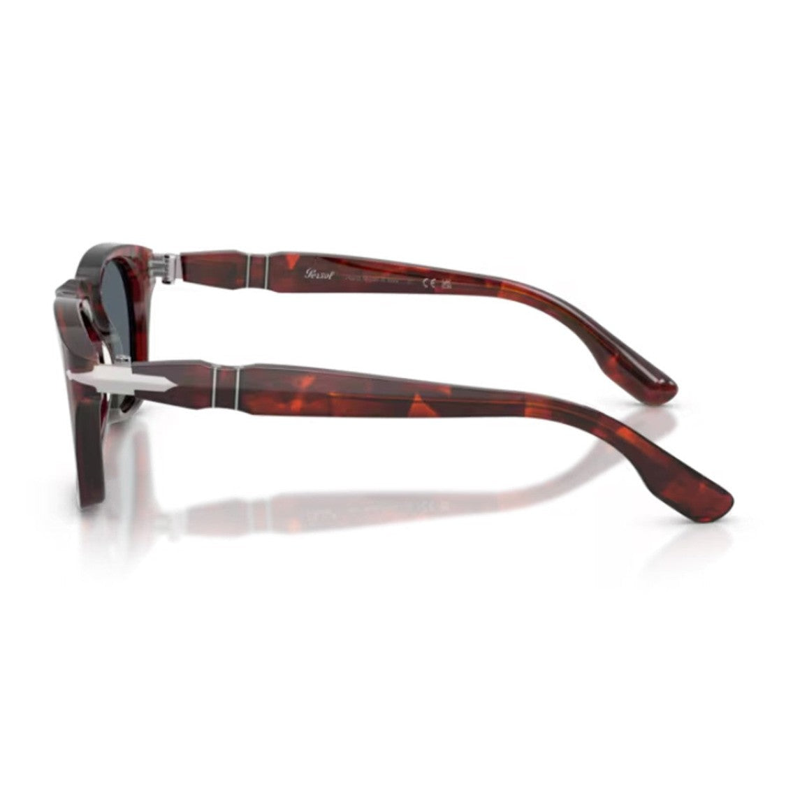 Persol Havana Rosso Po8001s Acetate Phantos Sunglasses