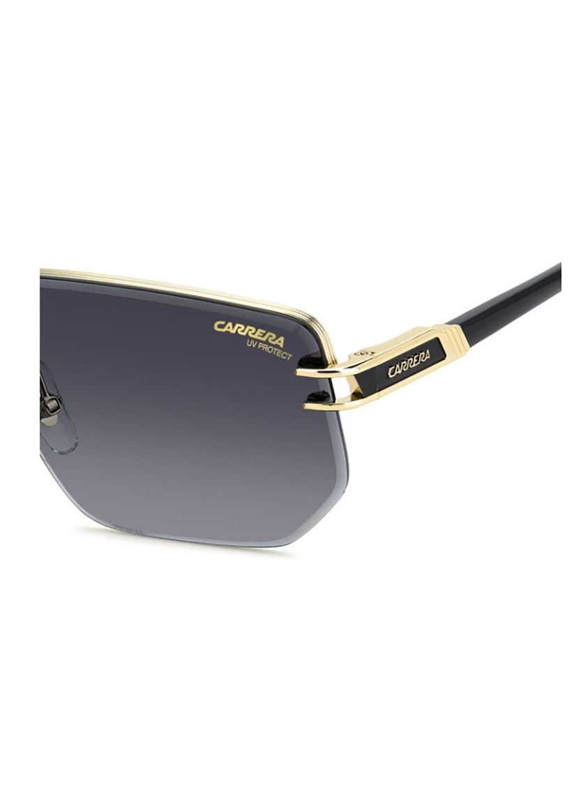 Carrera Geometric Frame Sunglasses With Lightweight Metal Accents