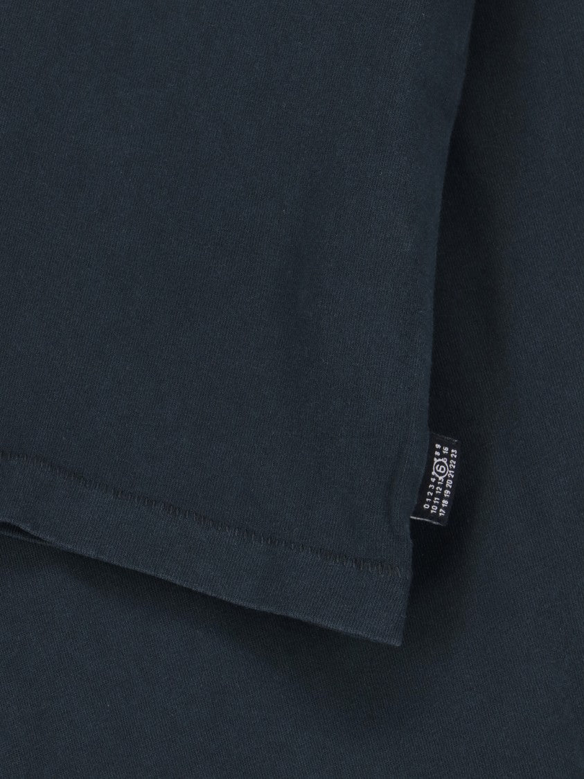 Mm6 By Maison Margiela Mm6 Logo T-Shirt – Dark Grey