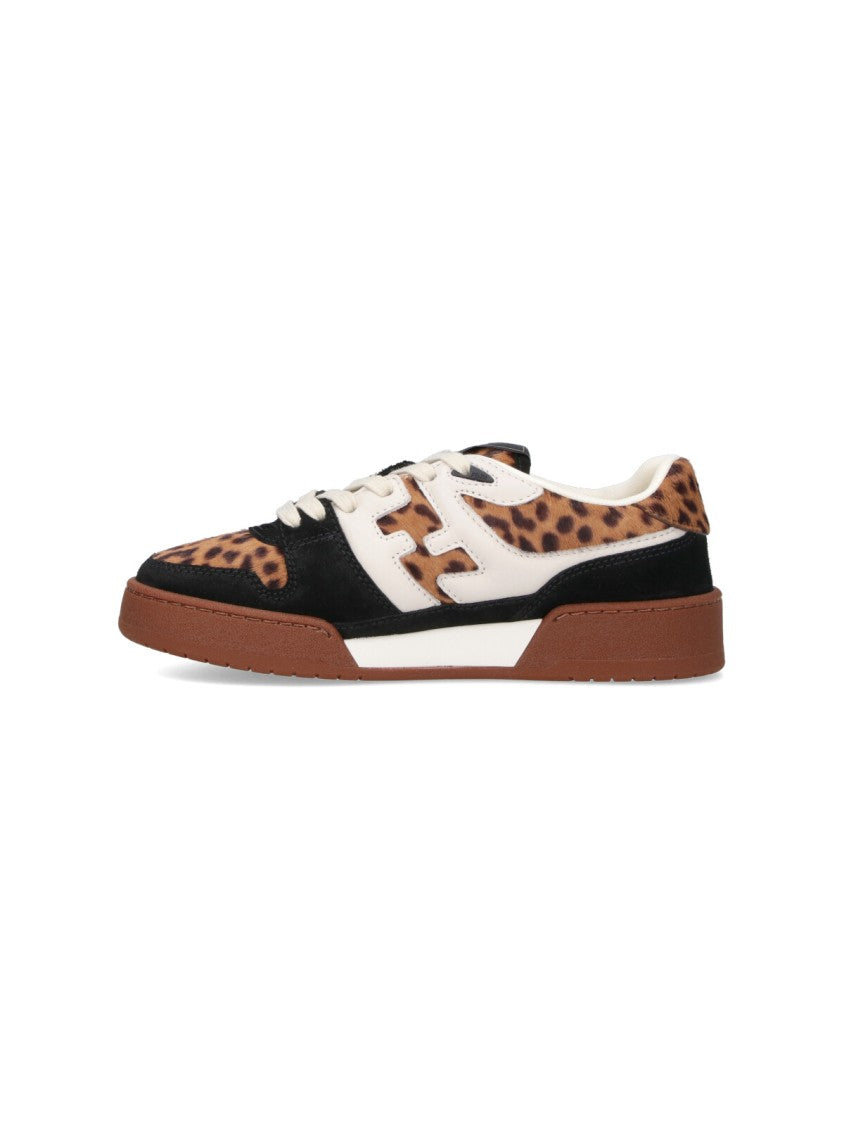 Fendi “Match” Low-Top Sneakers – Multicolor
