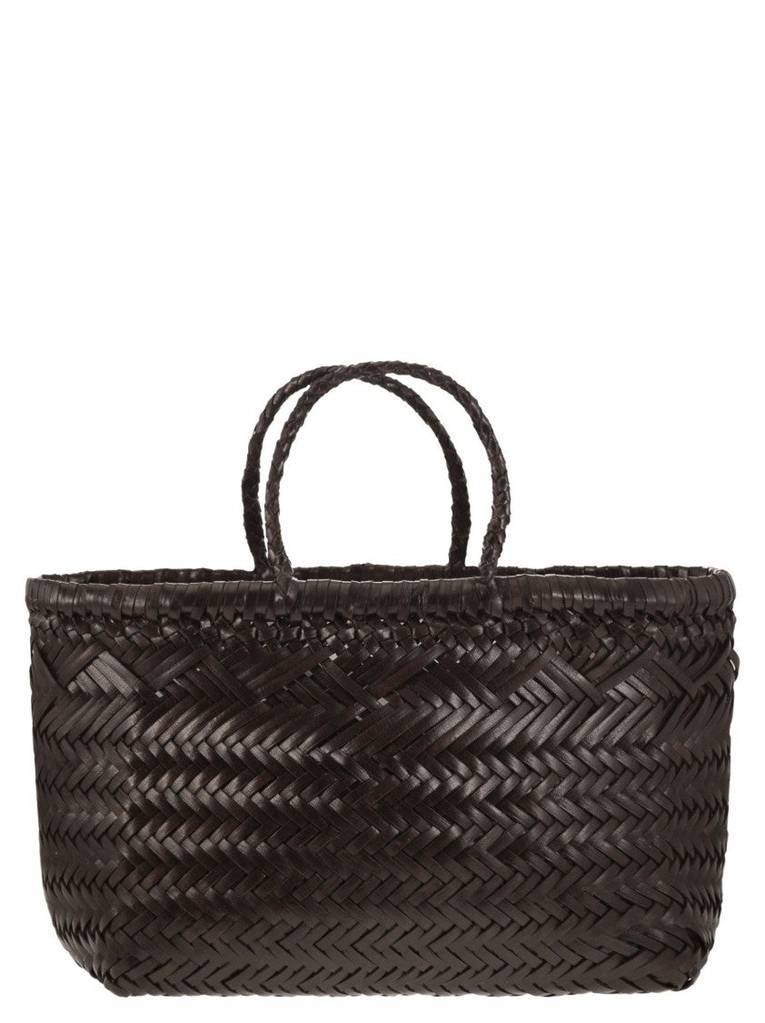 Dragon Triple Jump Small - Woven Leather Bag