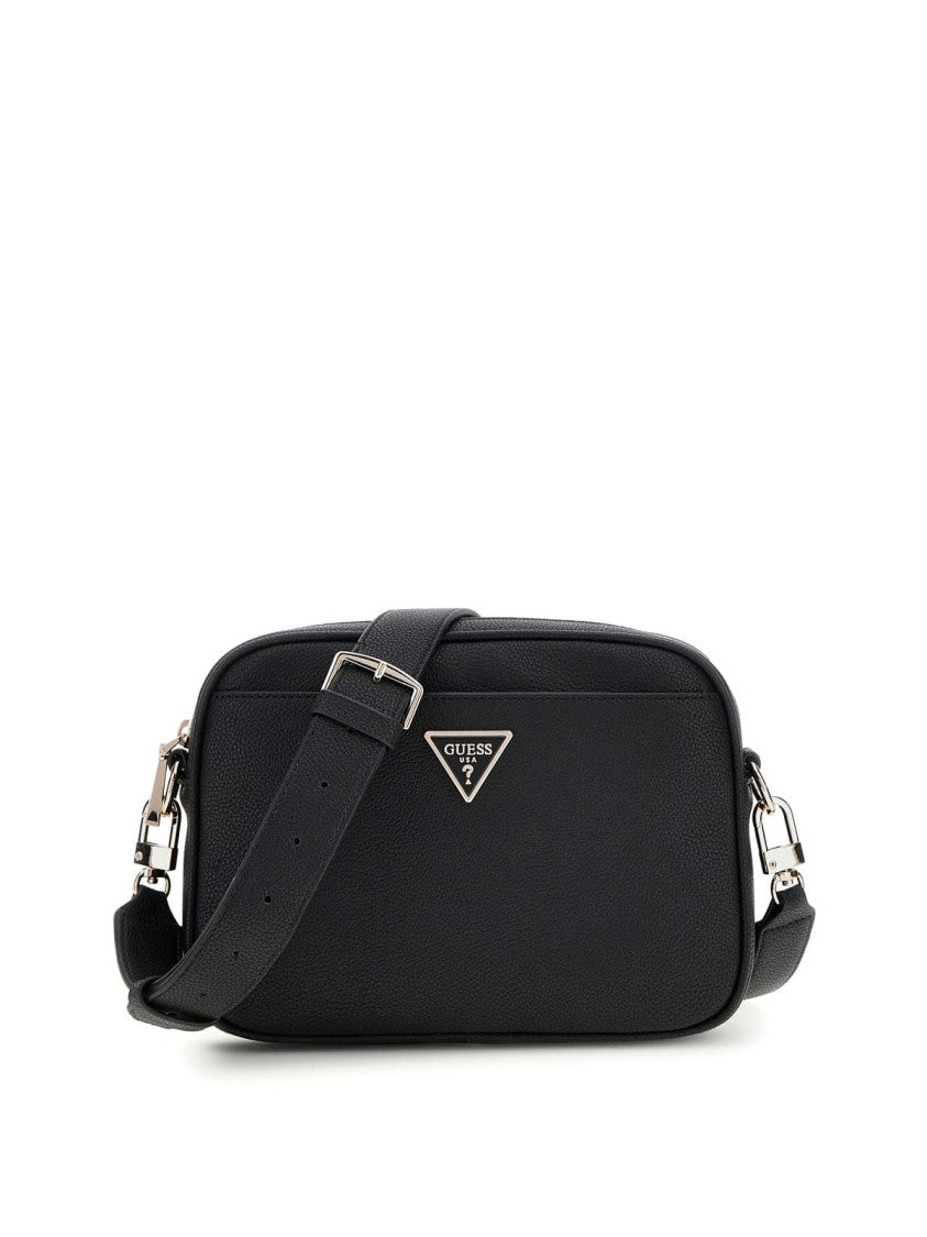 Guess Women's Black Crossbody Bag In Faux Leather