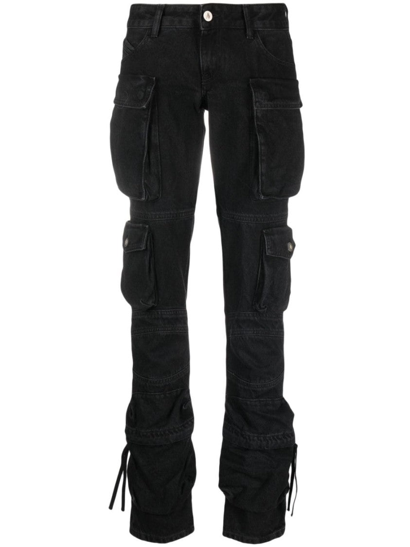 The Attico Black Denim Jeans