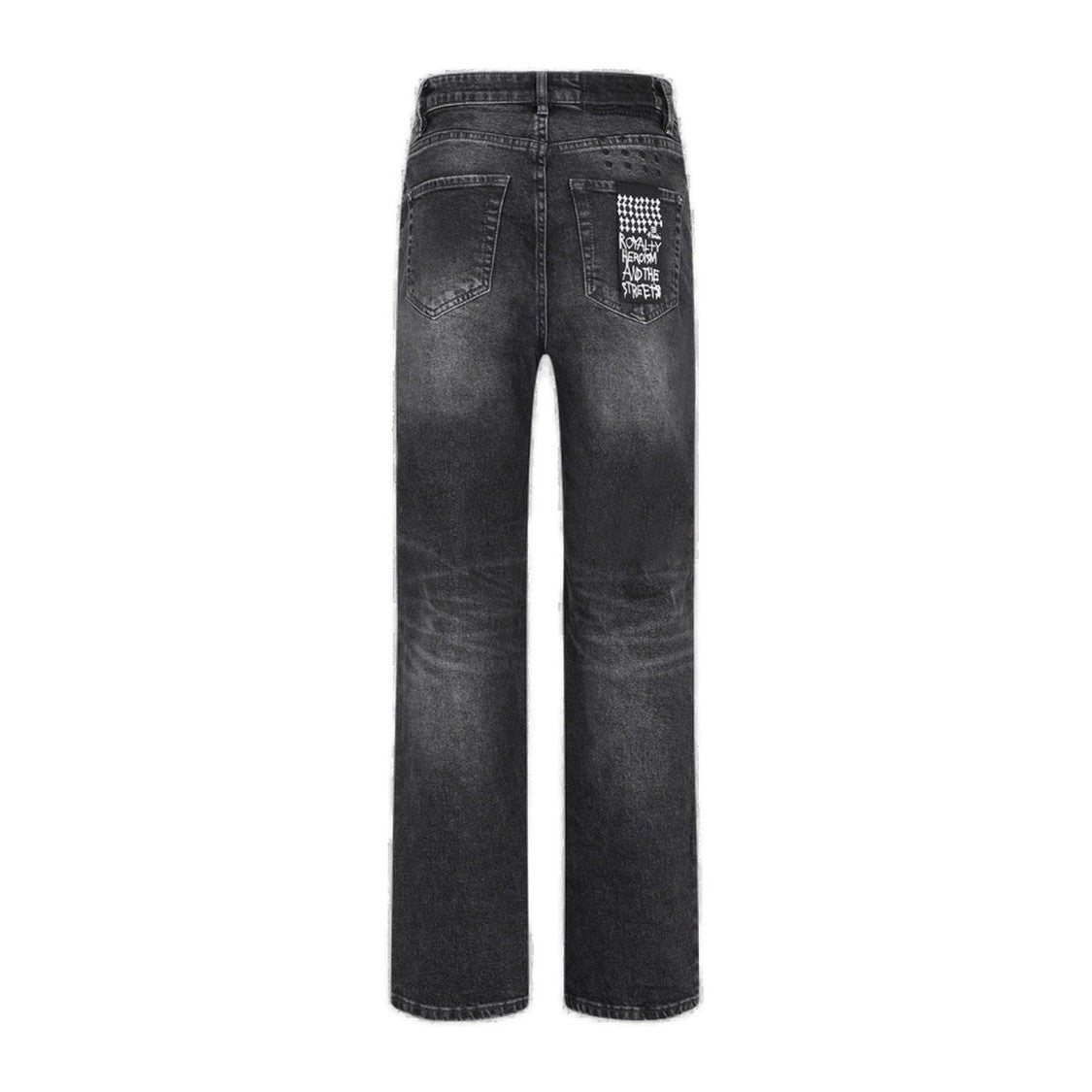 Ksubi Straight-Fit Vintage Black Ksubi Jeans