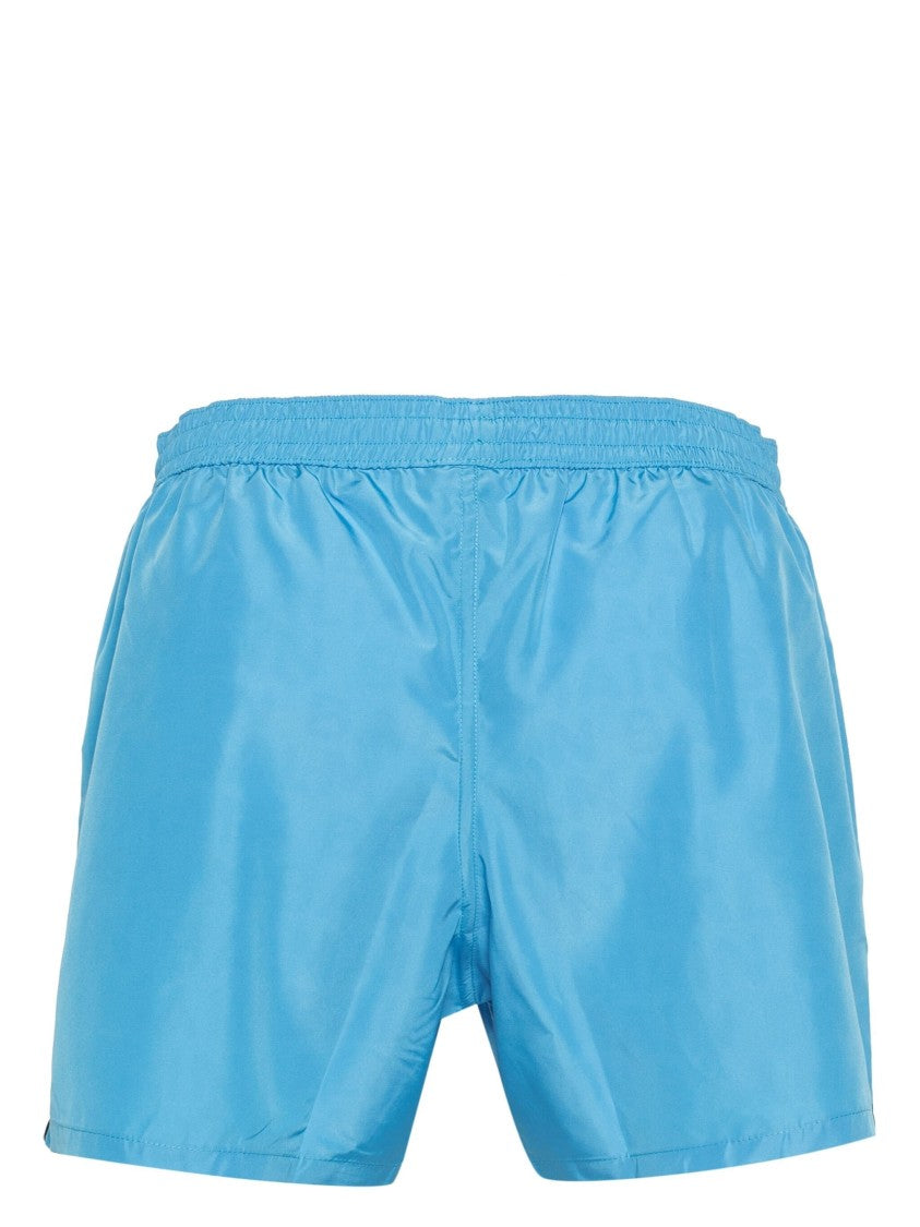 Balmain Logo-Print Swim Shorts