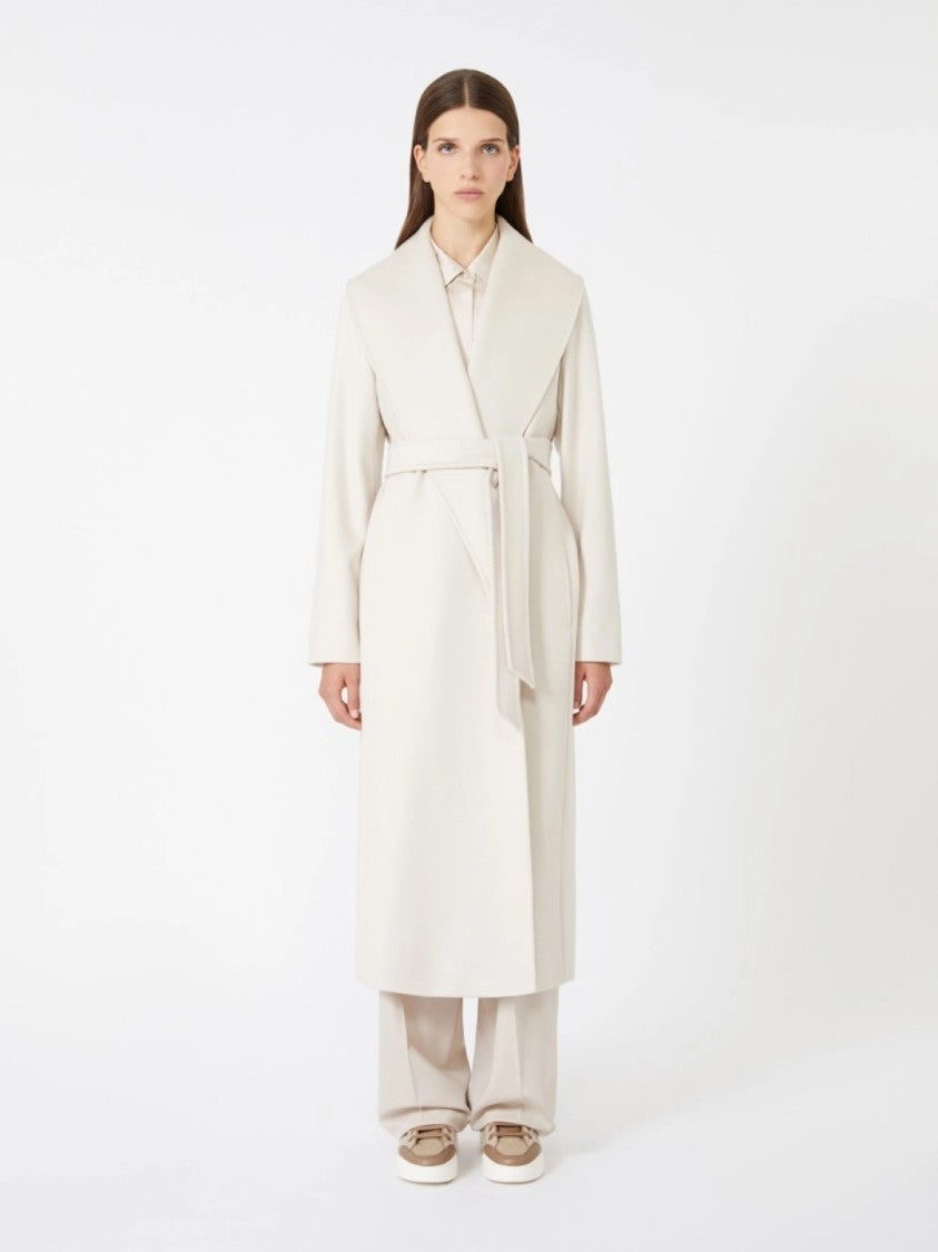 Max Mara Long Virgin Wool Coat