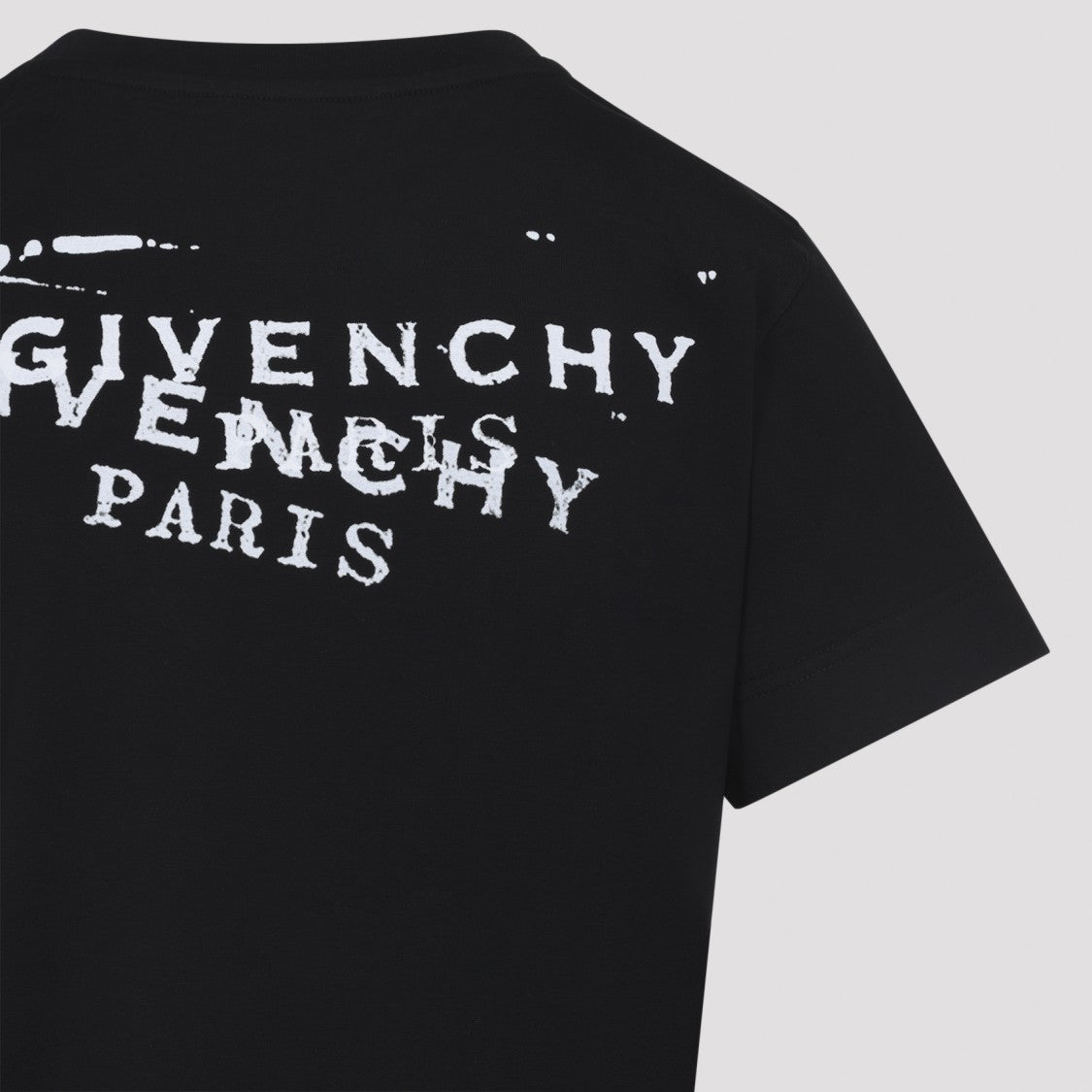 Givenchy Black Cotton T-Shirt