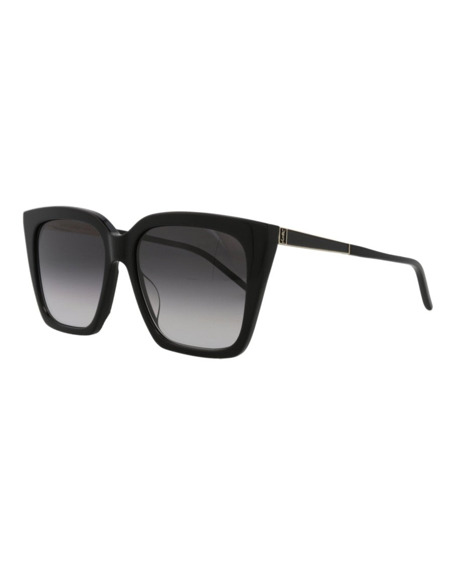 Saint Laurent Cat Eye-Frame Acetate Sunglasses With Gradient Lenses