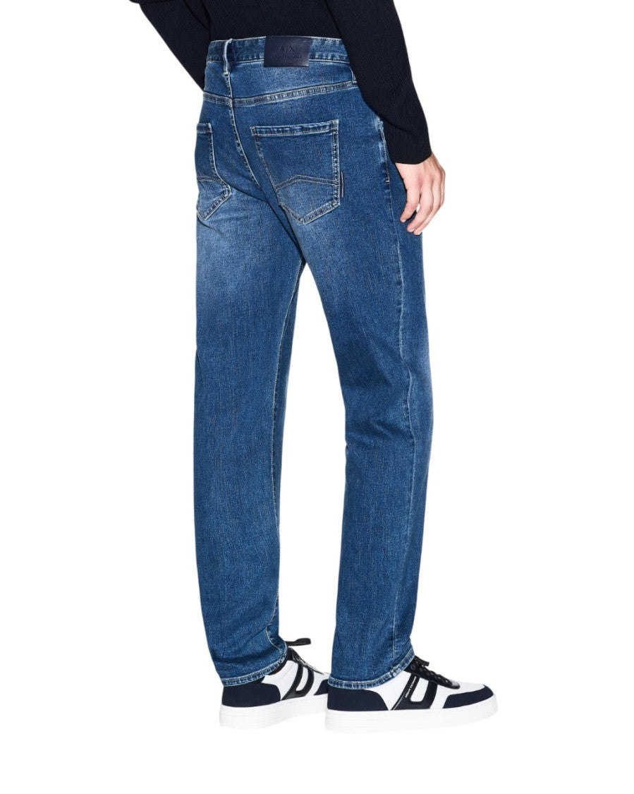 Armani Exchange Light Blue Slim Fit Jeans