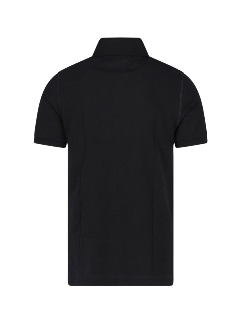 Dolce & Gabbana Logo Polo Shirt – Black