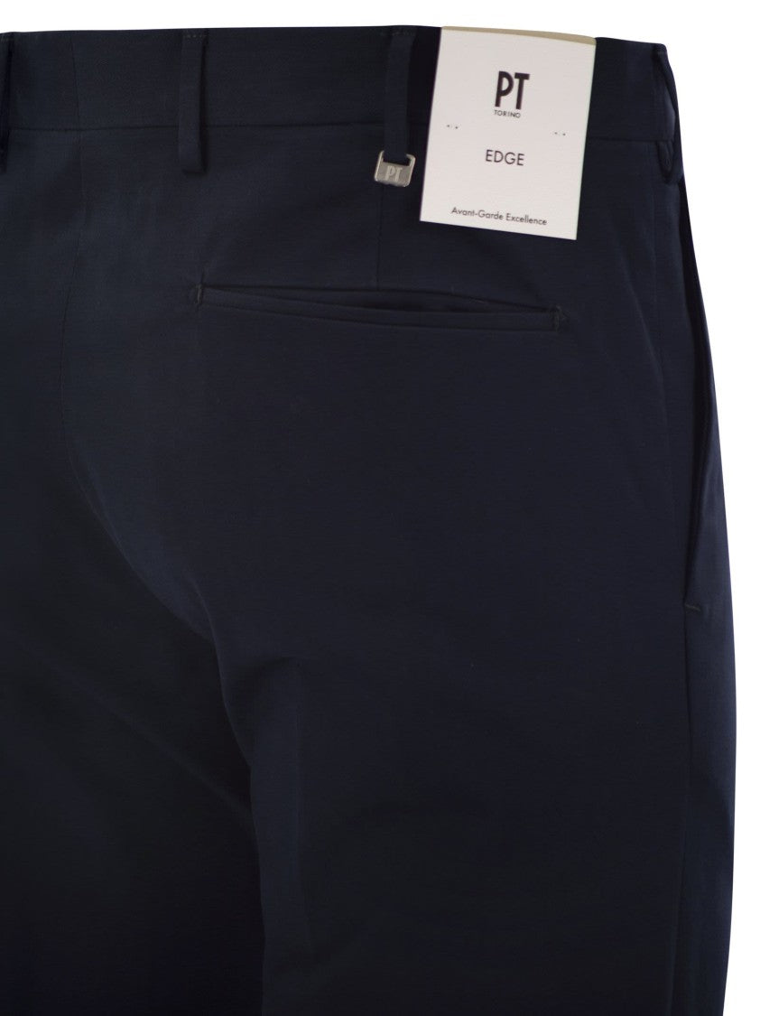 Pt Torino Dieci - Cotton Trousers