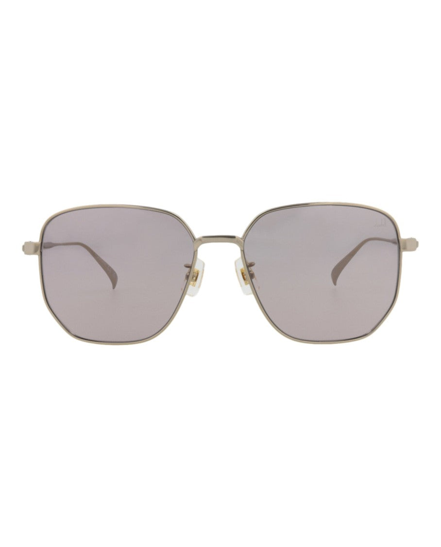 Dunhill Square-Frame Titanium Sunglasses
