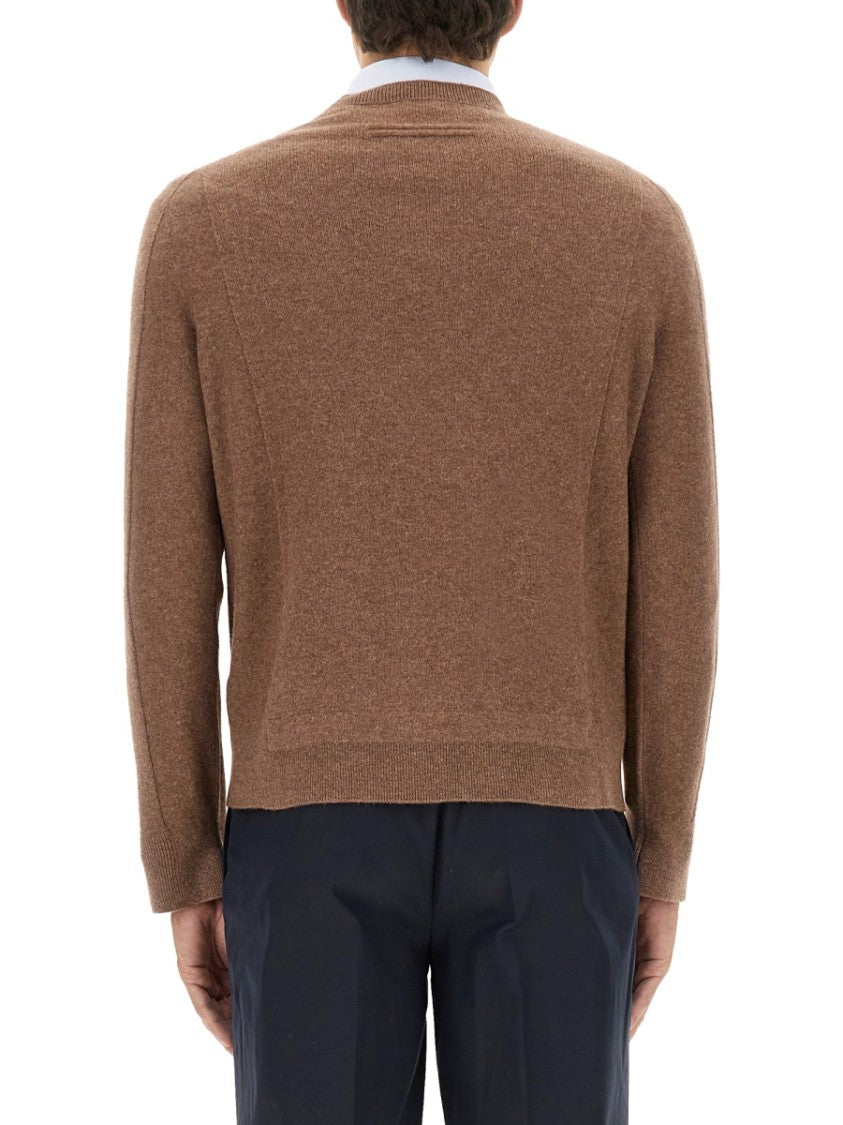 Zegna Wool And Cashmere Sweater