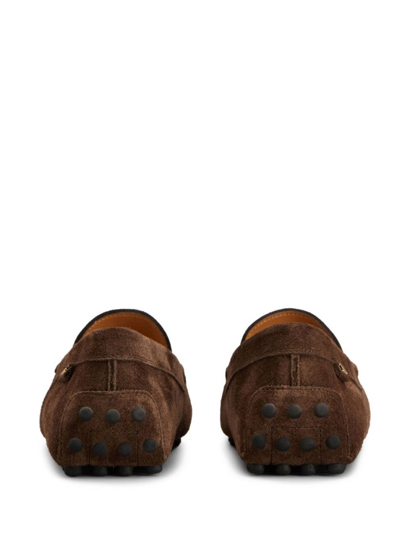 Tod's Chic Calf Leather Flat Shoes