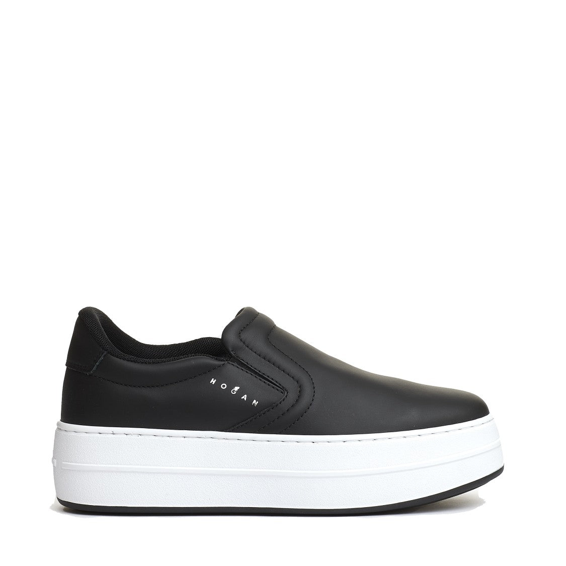Hogan Kyscaper Slipon Leather Black