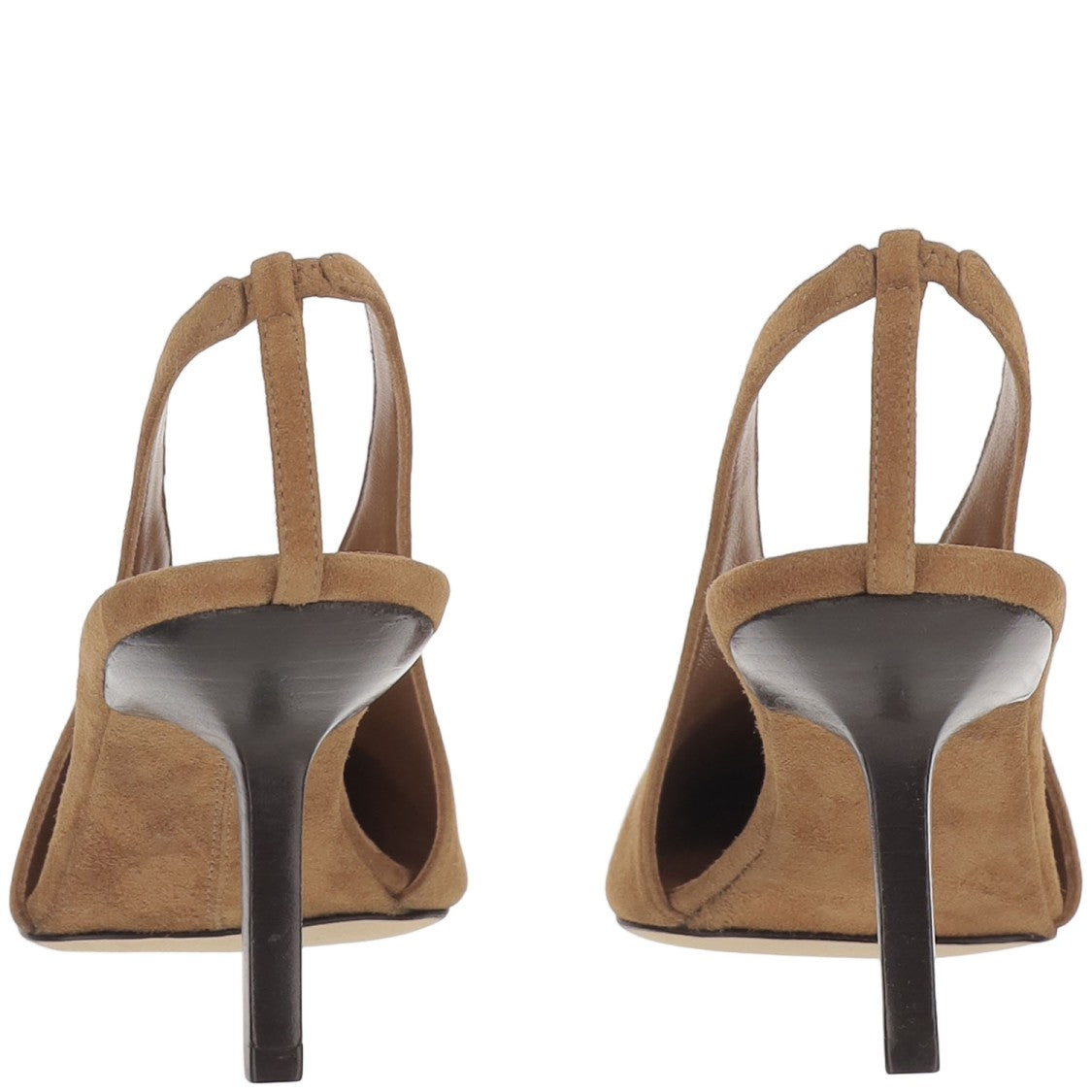 Armarium Brown Suede Slingbacks