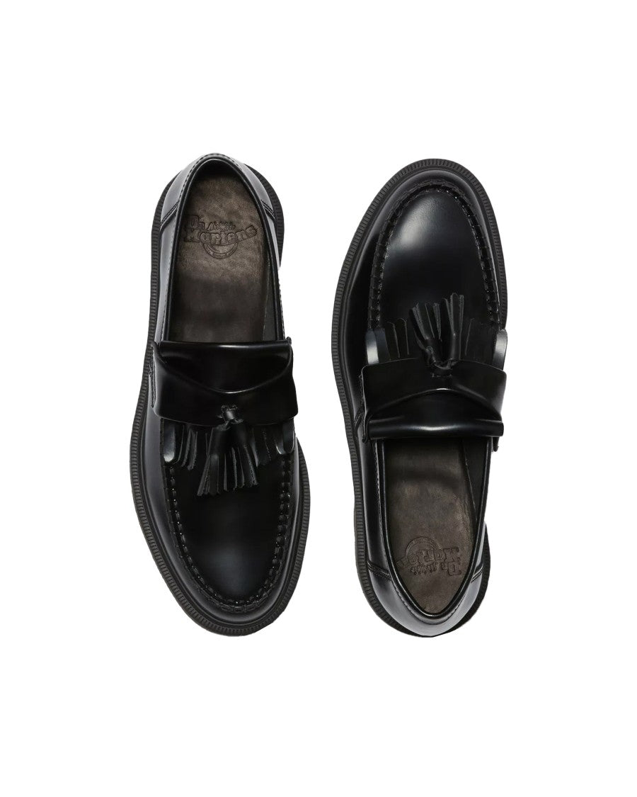 Dr. Martens Adrian Black Polished Smooth Moccasin