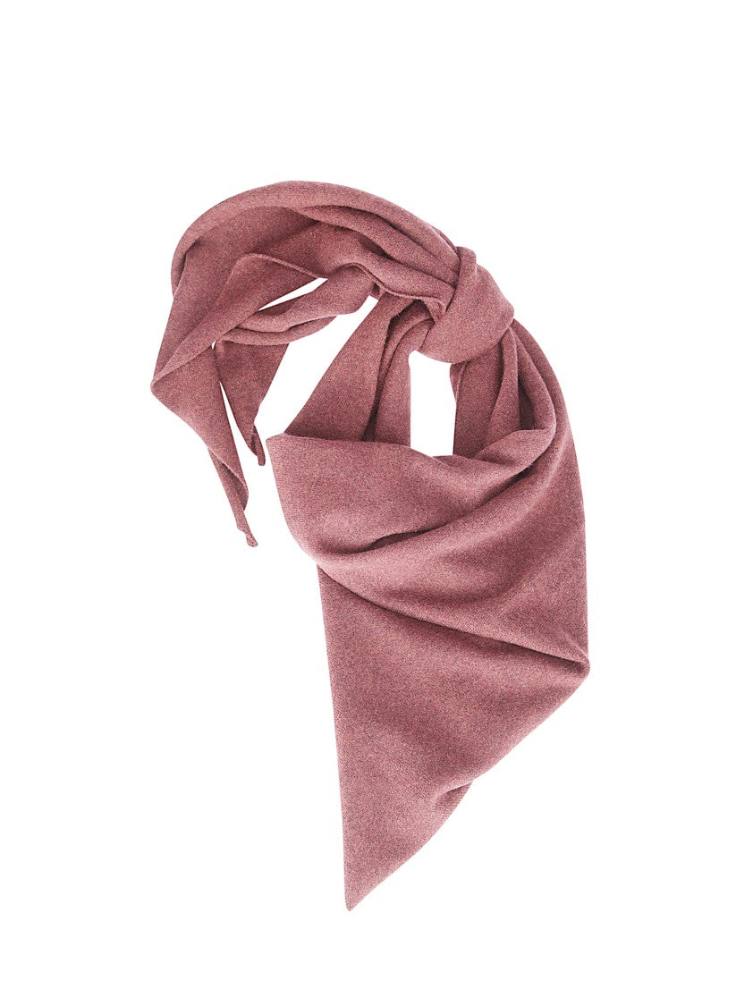 Extreme Cashmere Large Soft Cashmere Bandana With Witch Motif