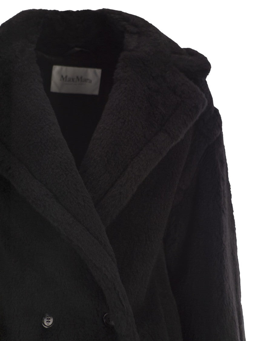 Max Mara Olga - Teddy Bear Icon Coat Short In Alpaca And Wool