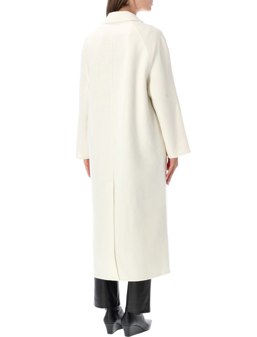 Loulou De Saison Irvin Double-Breasted Coat With Classic Lapels