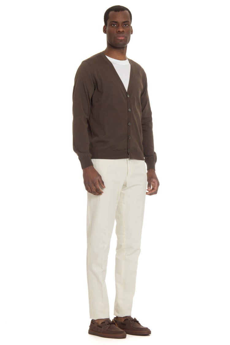 Drumohr Fine Cotton Cardigan