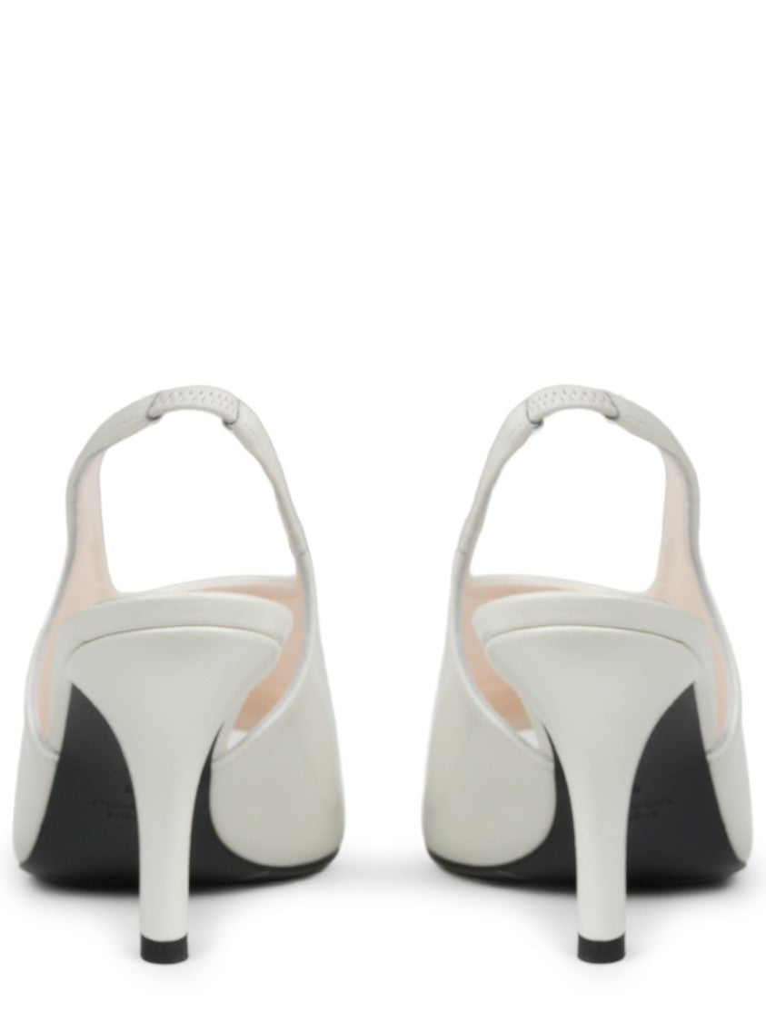 Totême Contour Open Toe Slingback Sandals