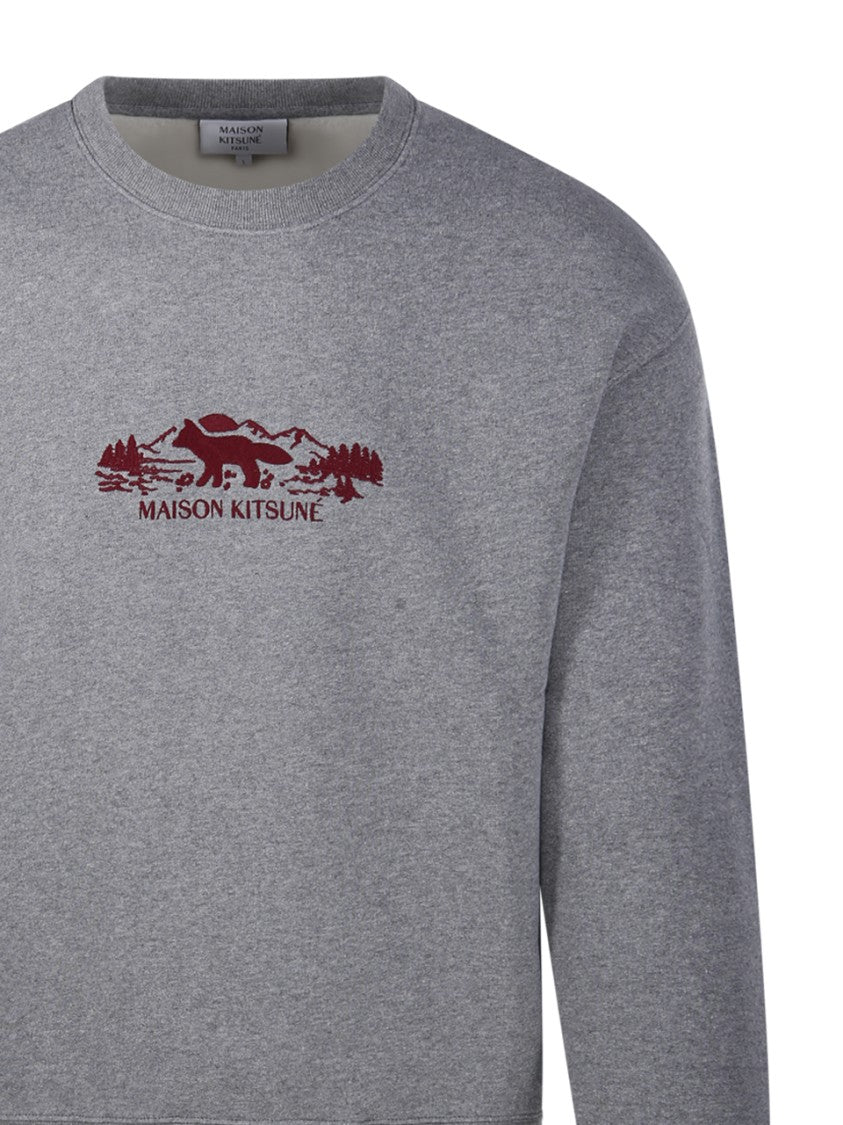 Maison Kitsuné Outdoor Profile Fox Comfort Sweatshirt