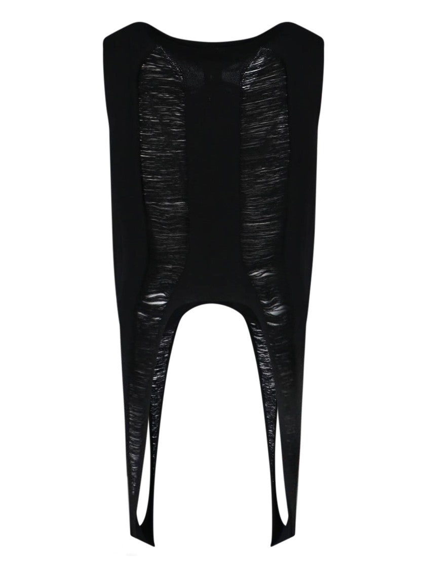 Rick Owens Virgin Crop Top – Black