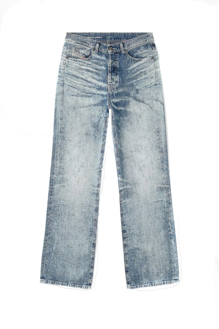 Diesel Blue Cotton Jeans