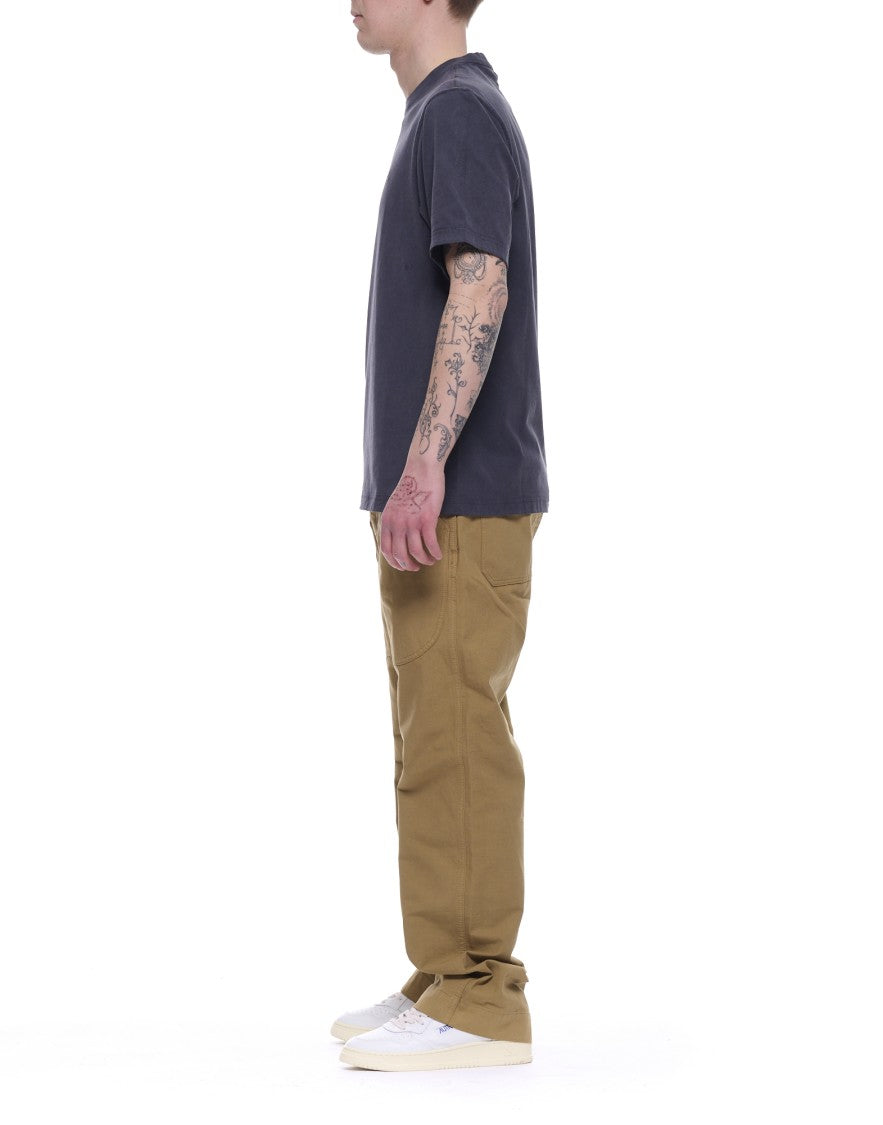 East Harbour Surplus Khaki Cotton Pants With Utility-Inspired Design