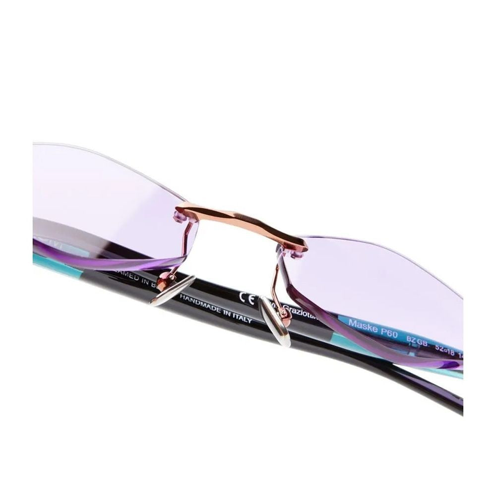 Kuboraum Mask P60 Rimless Geometric Sunglasses