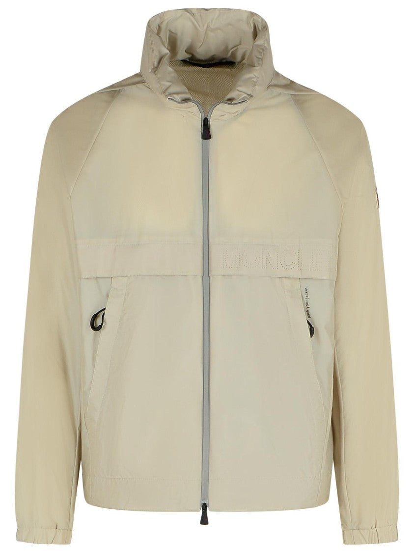 Moncler Grenoble Negara' Cream Nylon Jacket