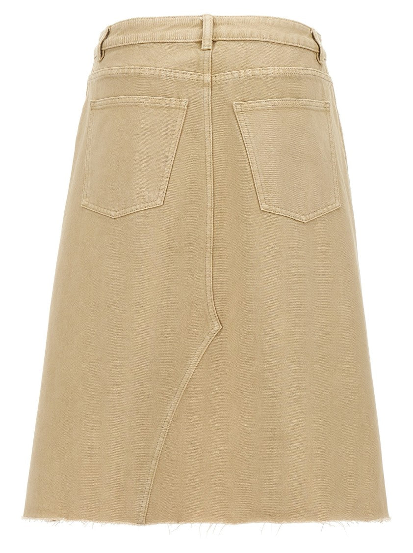 Tory Burch Deconstructed Midi' Skirt