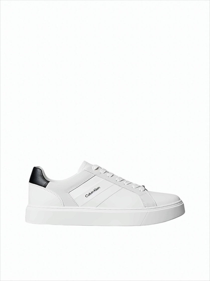 Calvin Klein Smooth Leather Low-Top Sneakers
