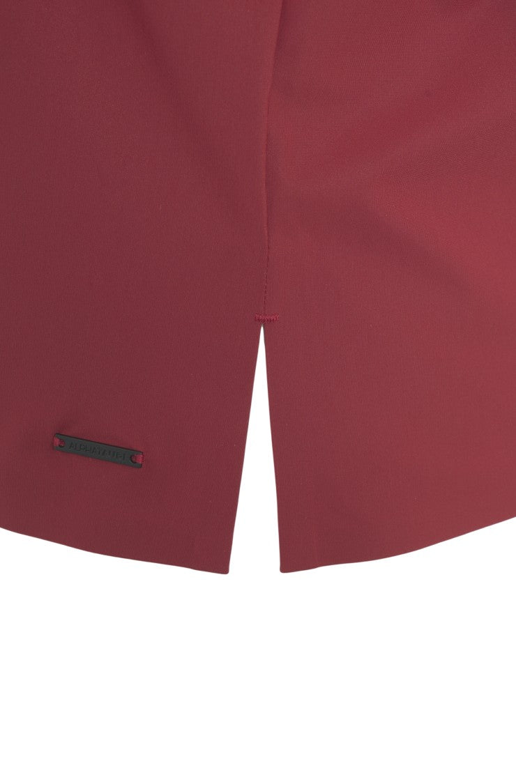 Alpha Tauri Classic Crew Neck T-Shirt With Embossed Logo