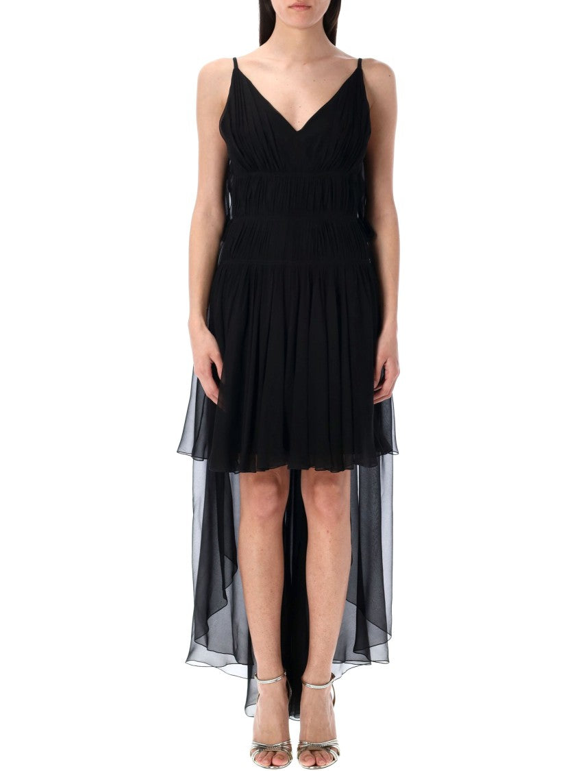 Alberta Ferretti Draped Mini Dress